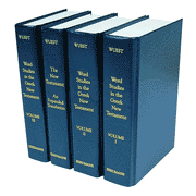 Word Studies in the Greek New Testament